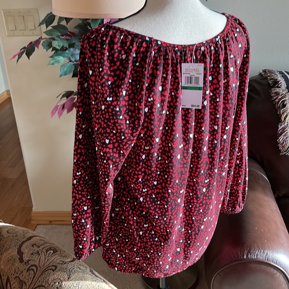 NWT MK Heart Top - Picture 3 of 6